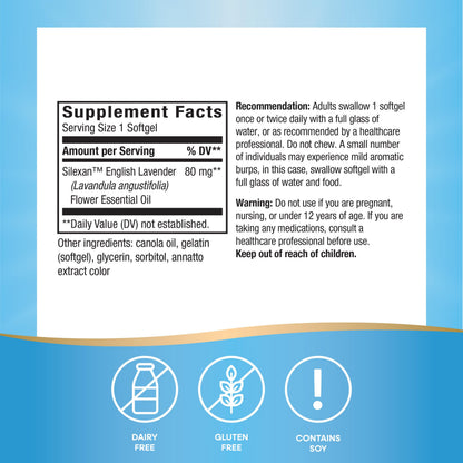 Nature's Way CalmAid daily relaxation dietary supplement for tension management