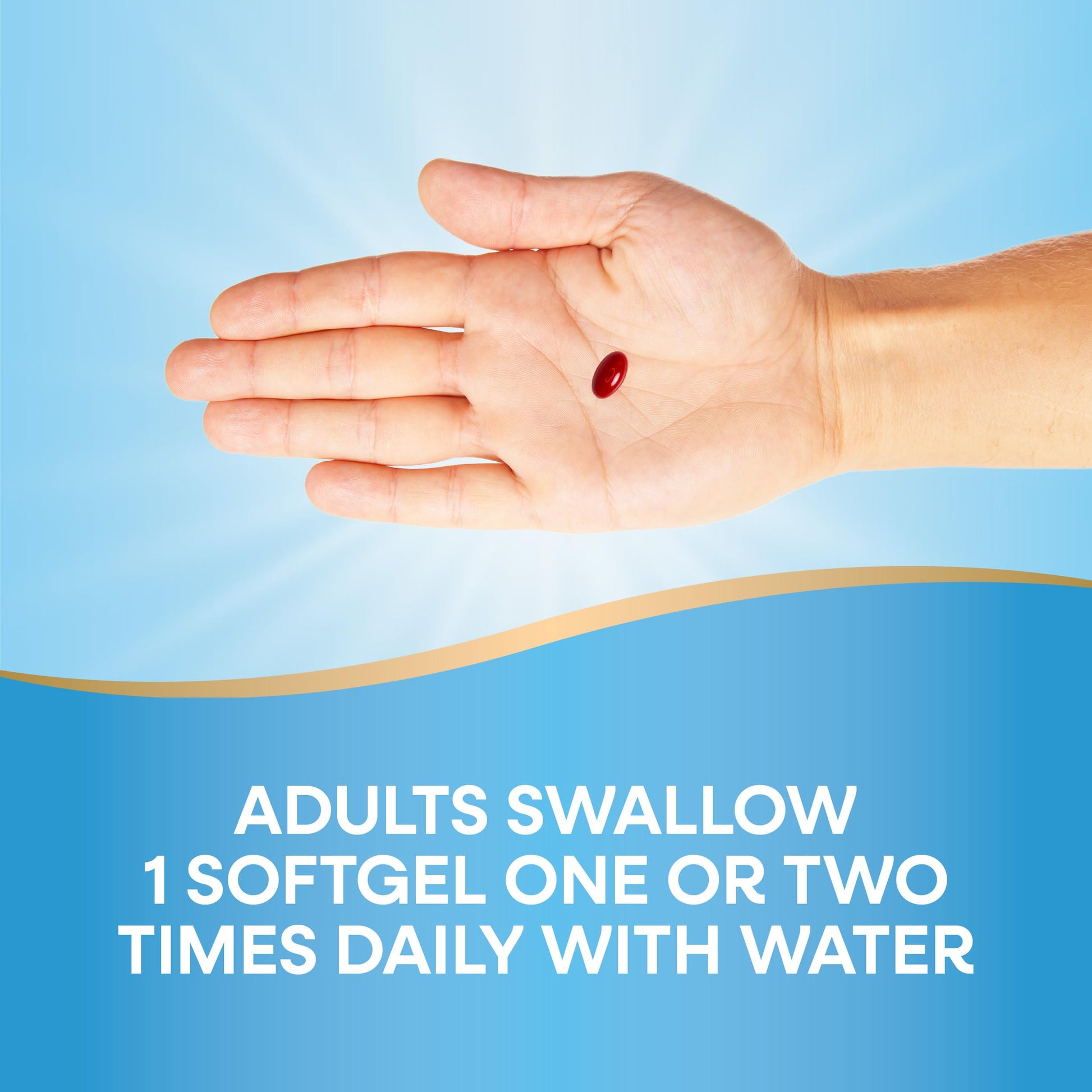 Nature's Way non habit forming lavender essential oil softgels for adults