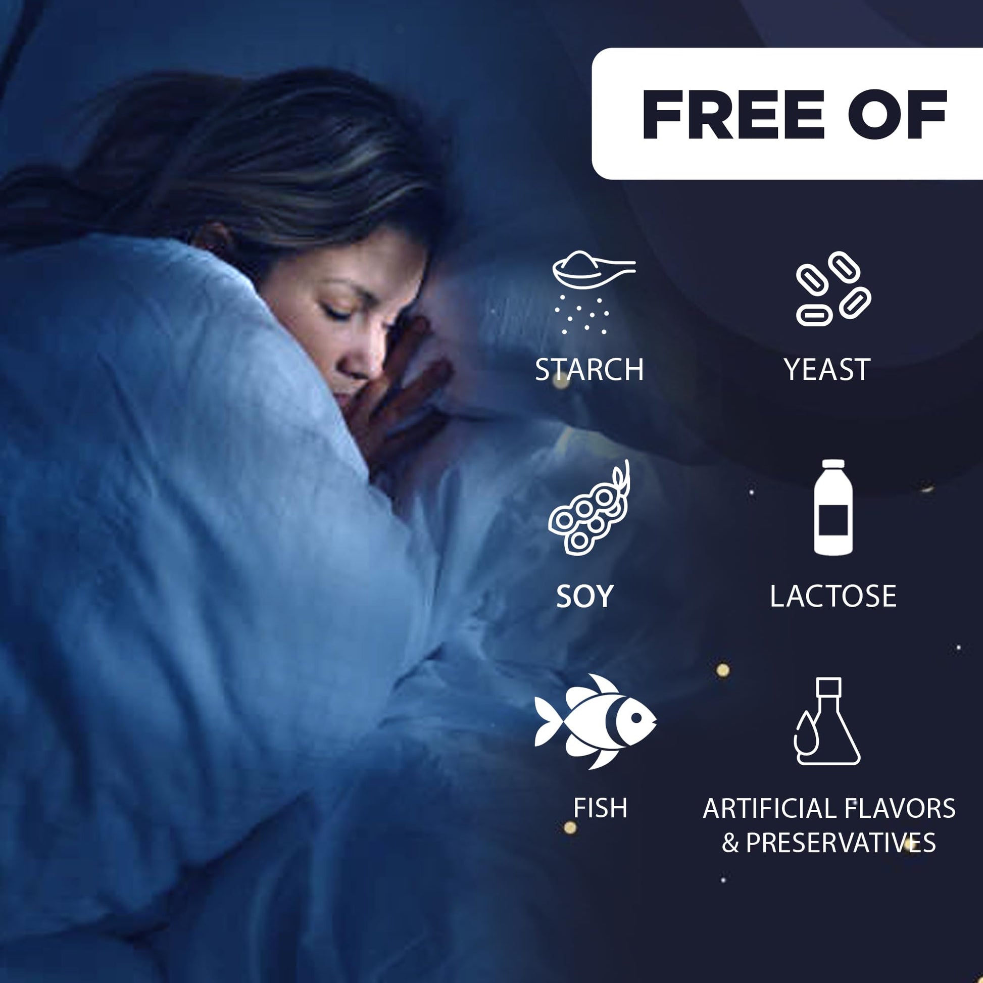 USA imported sleep support tablets directions for use