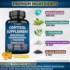 StrongVit adrenal health capsules with magnesium and ashwagandha.