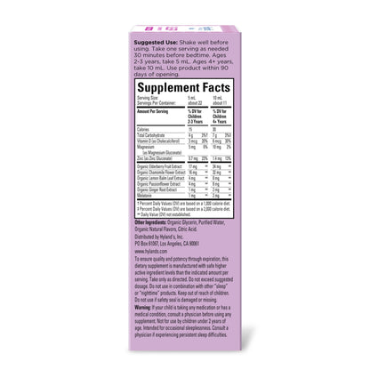 USA imported Hyland's kids sleep calm 4 fluid ounces bottle