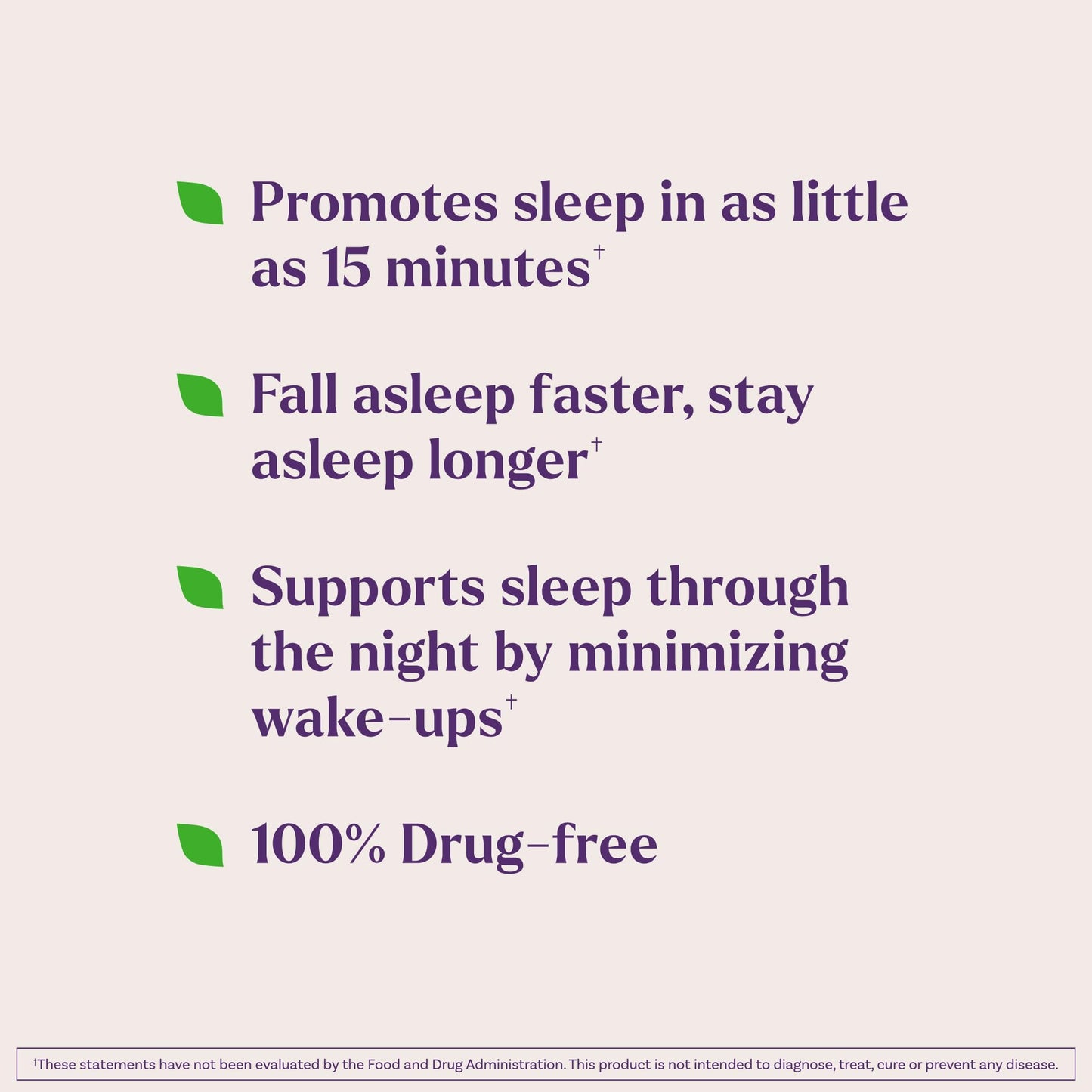 Back label information of Natrol sleep supplement showing supplement facts ingredients and directions