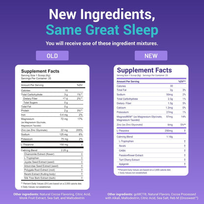 MoonBrew melatonin free sleep aid drink mix powder scoop