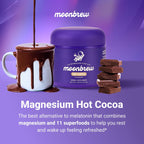 MoonBrew sugar free sleepy hot chocolate in a mug