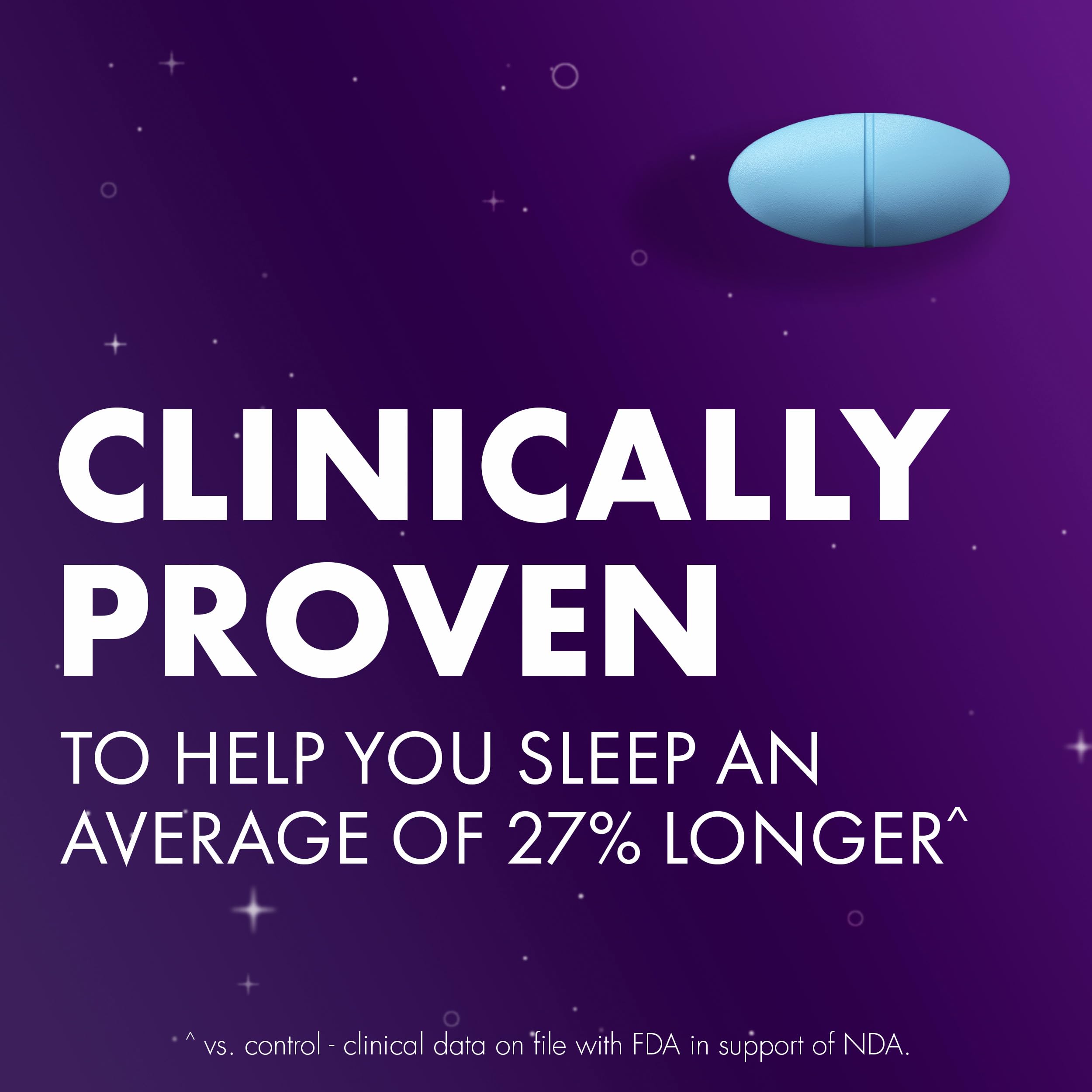ZzzQuil Ultra 25mg sleeping pills packaging showing drug facts and ingredients list