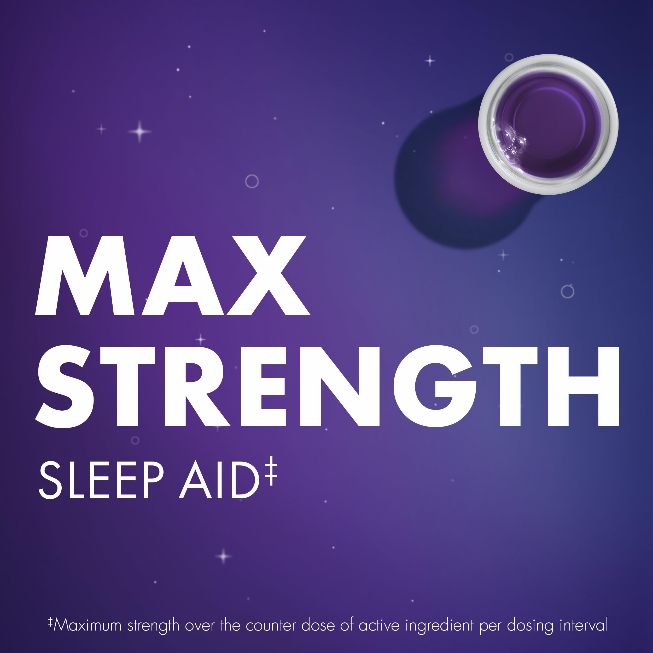 Vicks ZzzQuil liquid sleep aid twin pack box showing dosage information