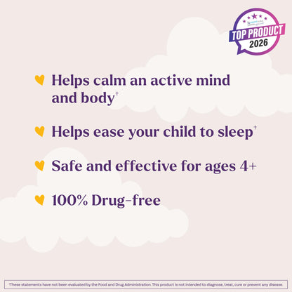 Natrol Kids melatonin zero point five milligram supplement facts panel