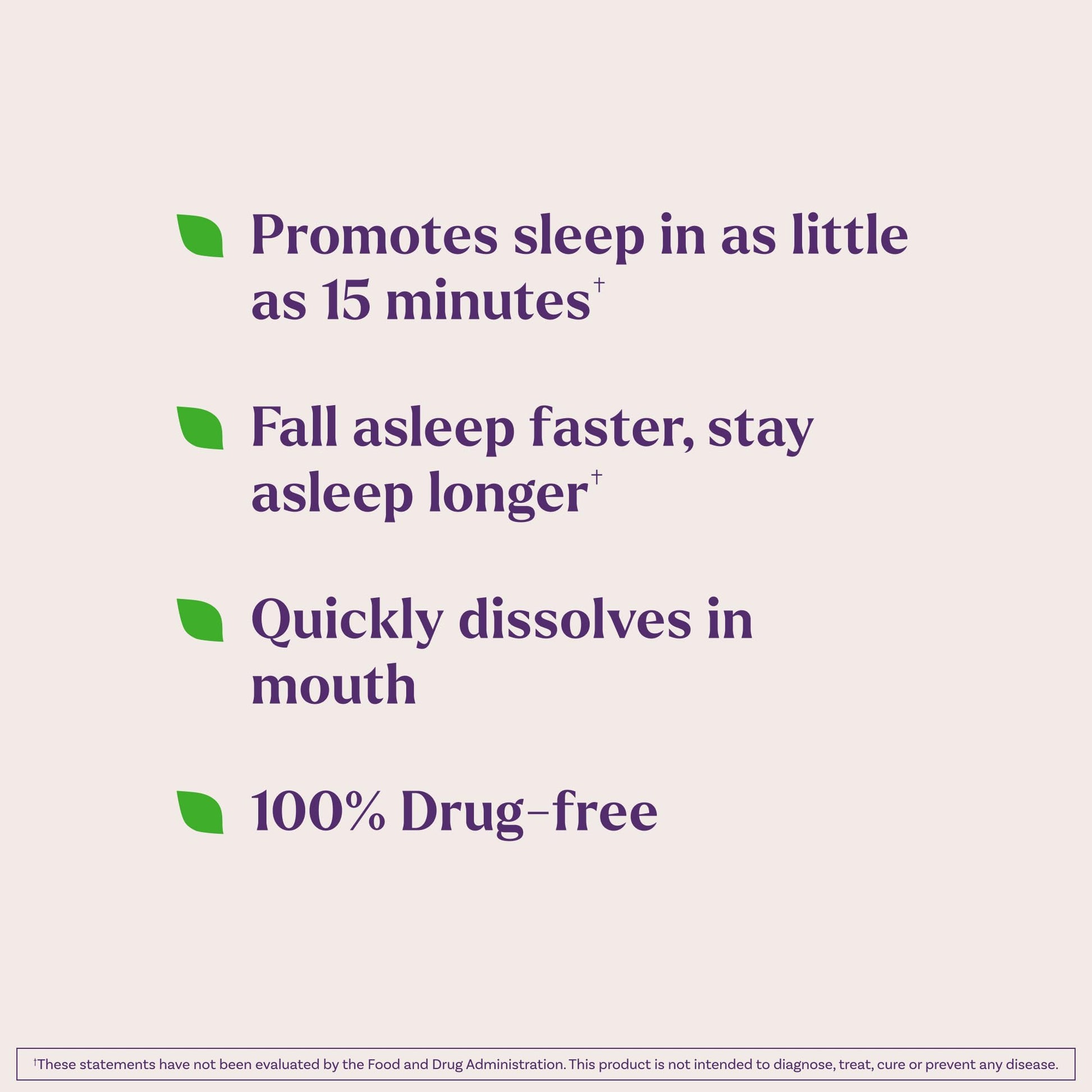 Imported drug free bedtime sleep aid tablets ingredient list breakdown