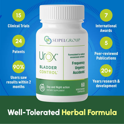 Top perspective of USA imported vegetarian pills container for leakage prevention and pelvic floor support