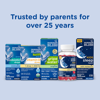 Mommy's Bliss imported children's bedtime supplement thirty five count bottle