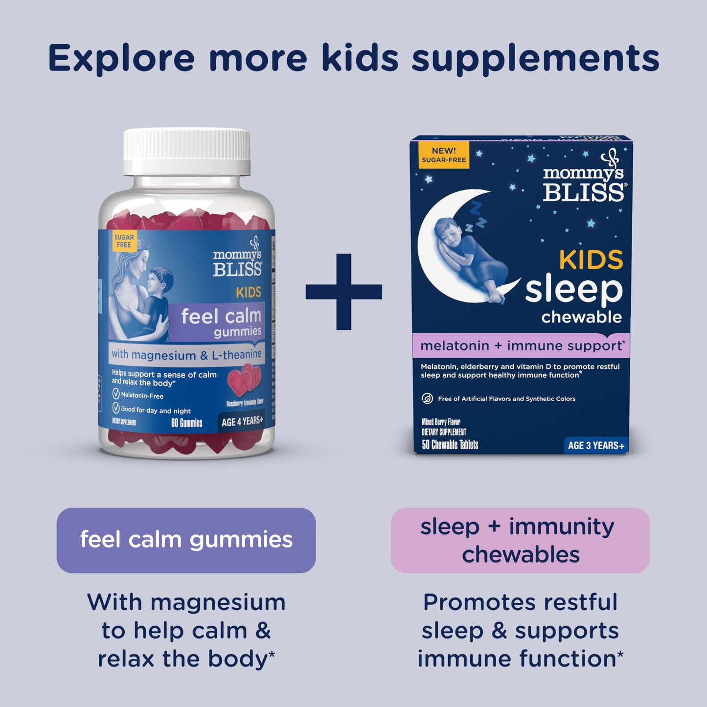 USA sourced Mommy's Bliss Kids Sleep dietary supplement bottle for Indian parents