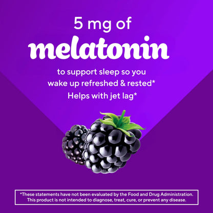 Vitafusion melatonin 5mg extra strength dietary supplement details