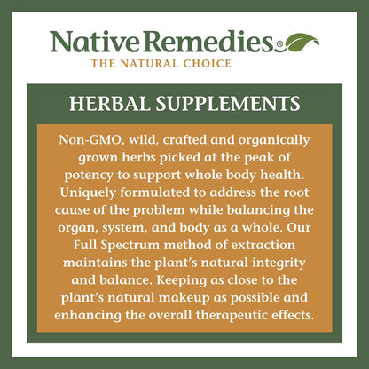 Native Remedies UTI-Clear holistic health drops imported from USA