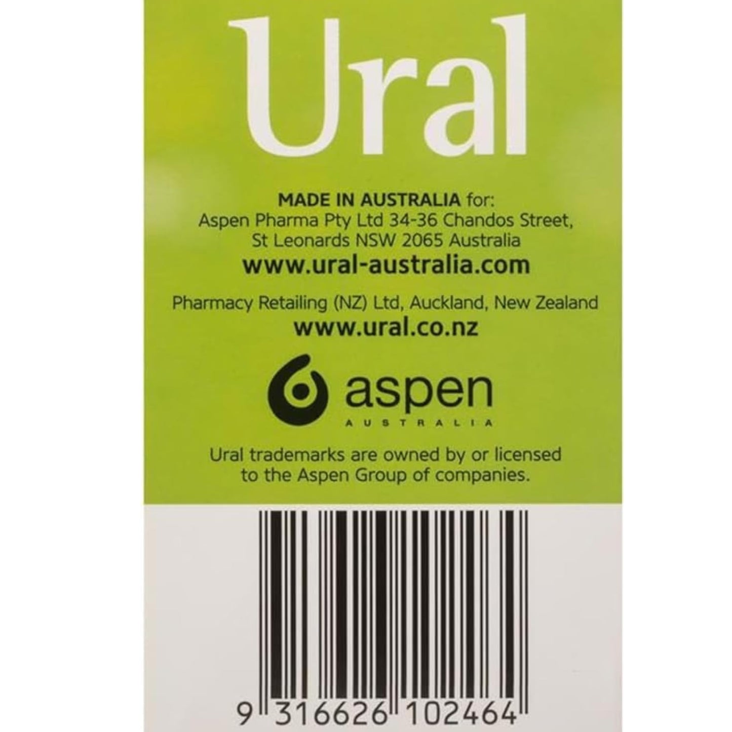 Ural authentic imported sugar free urinary health drink sachets