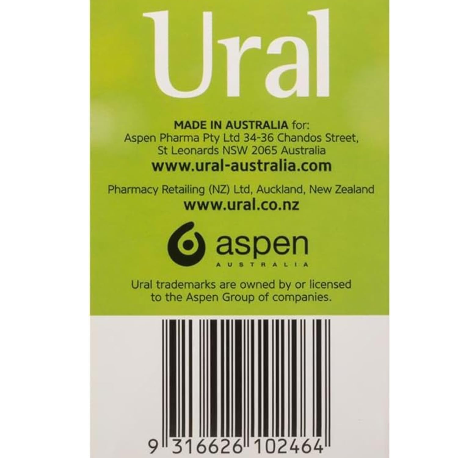 Ural authentic imported sugar free urinary health drink sachets