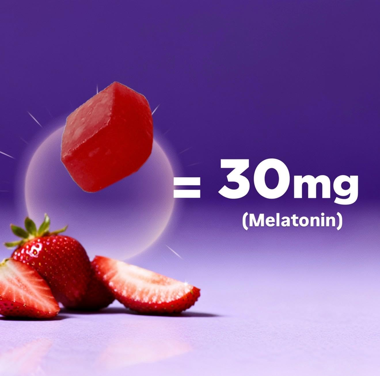 Vitamatic high potency thirty milligram sleep supplement showing allergen free certifications