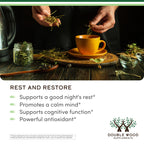 Premium non-GMO gluten-free relaxation supplement capsules by Double Wood