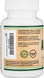 Authentic imported USA sleep aid supplement bottle on clean display