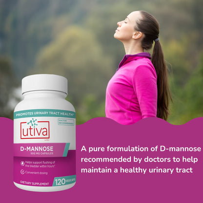 Szio Utiva bladder support veggie capsules imported from the USA lifestyle shot