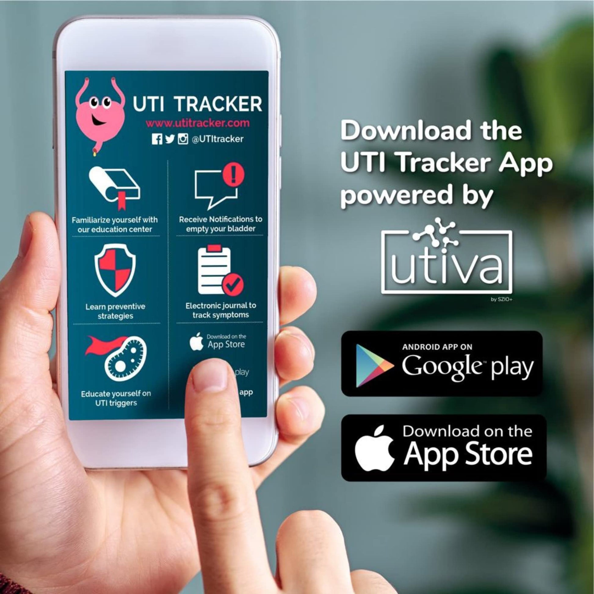 Szio Utiva 500 milligram capsules for natural urinary tract cleanse overview