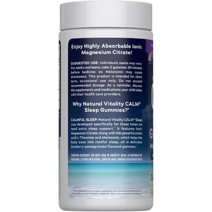 Blueberry pomegranate flavored magnesium chewables close up texture showcase for premium adult vitamins