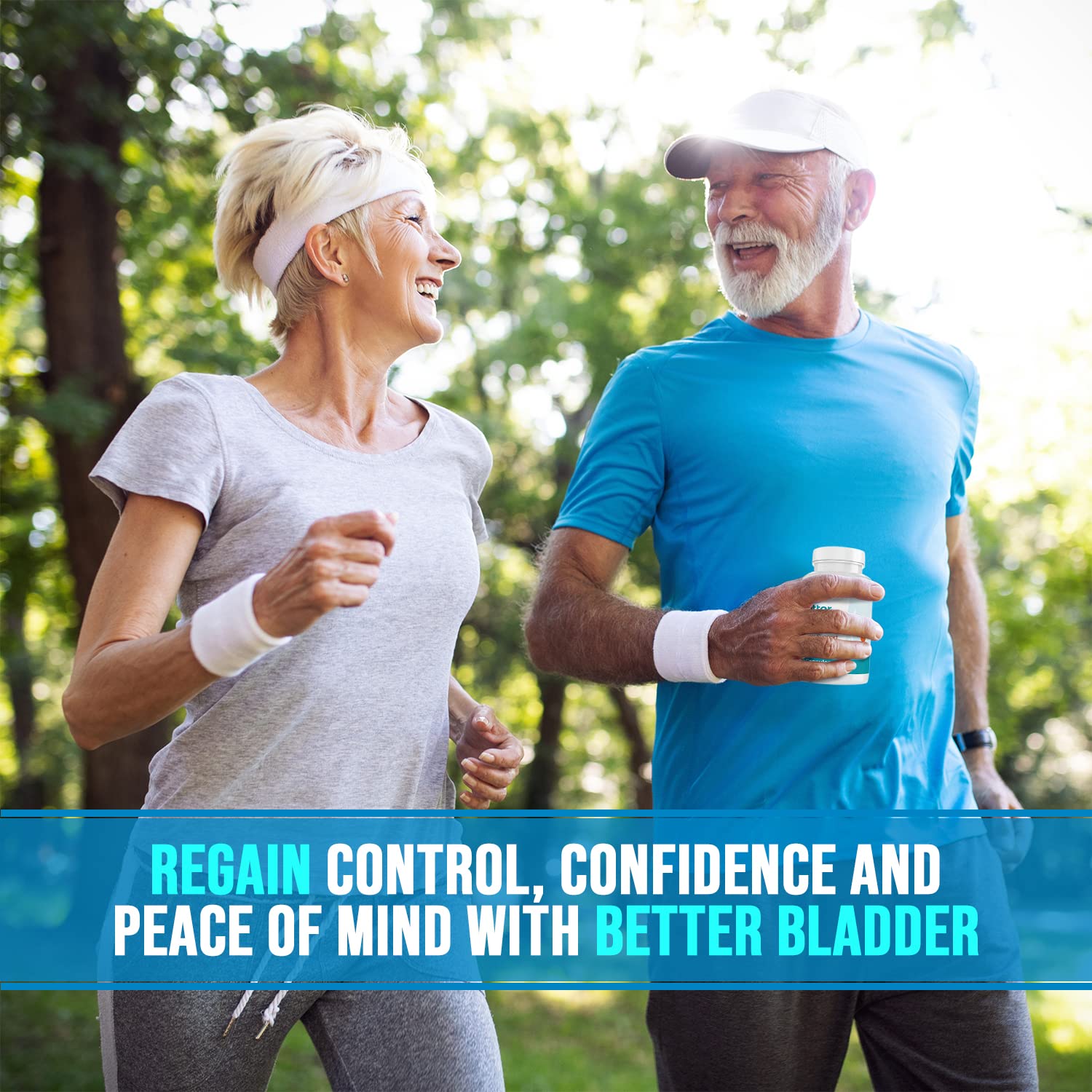 Better Bladder Ultra Control capsules bottle for men and women urinary care
