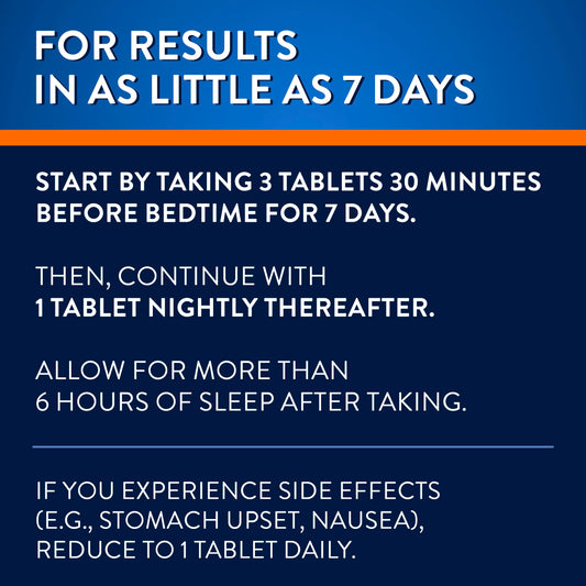 Nervive nighttime sleep aid supplement packaging detailing the key B vitamins and melatonin blend
