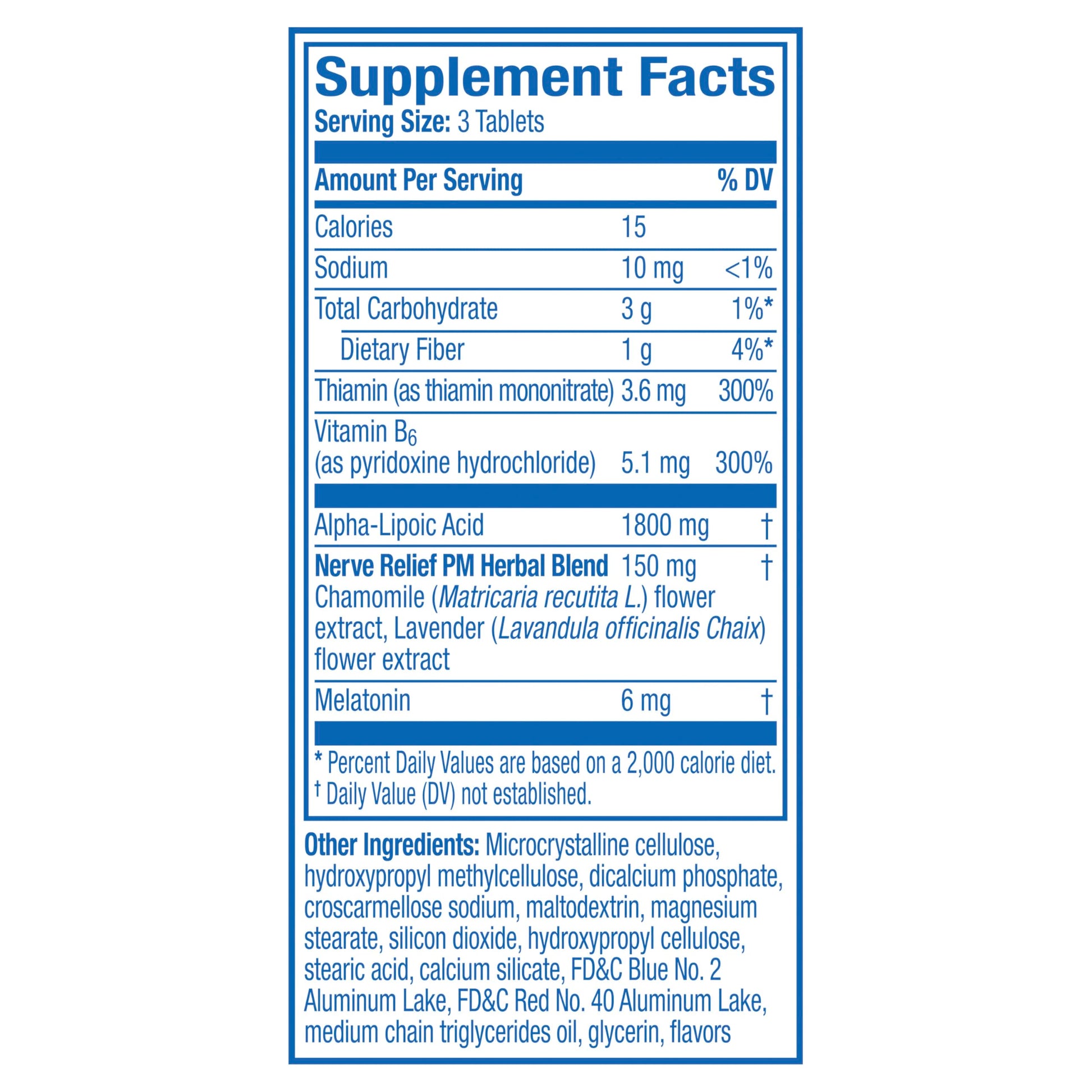 Nervive occasional nerve discomfort relief tablets box showcasing the sugar free product features