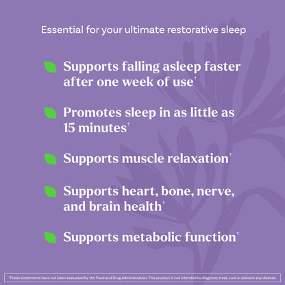 Natrol imported nighttime relaxation supplements bottle showing cherry flavor details