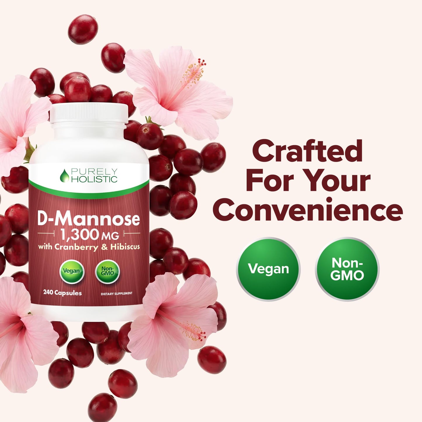 Purely Holistic drug-free urinary health maintenance formula for men and women