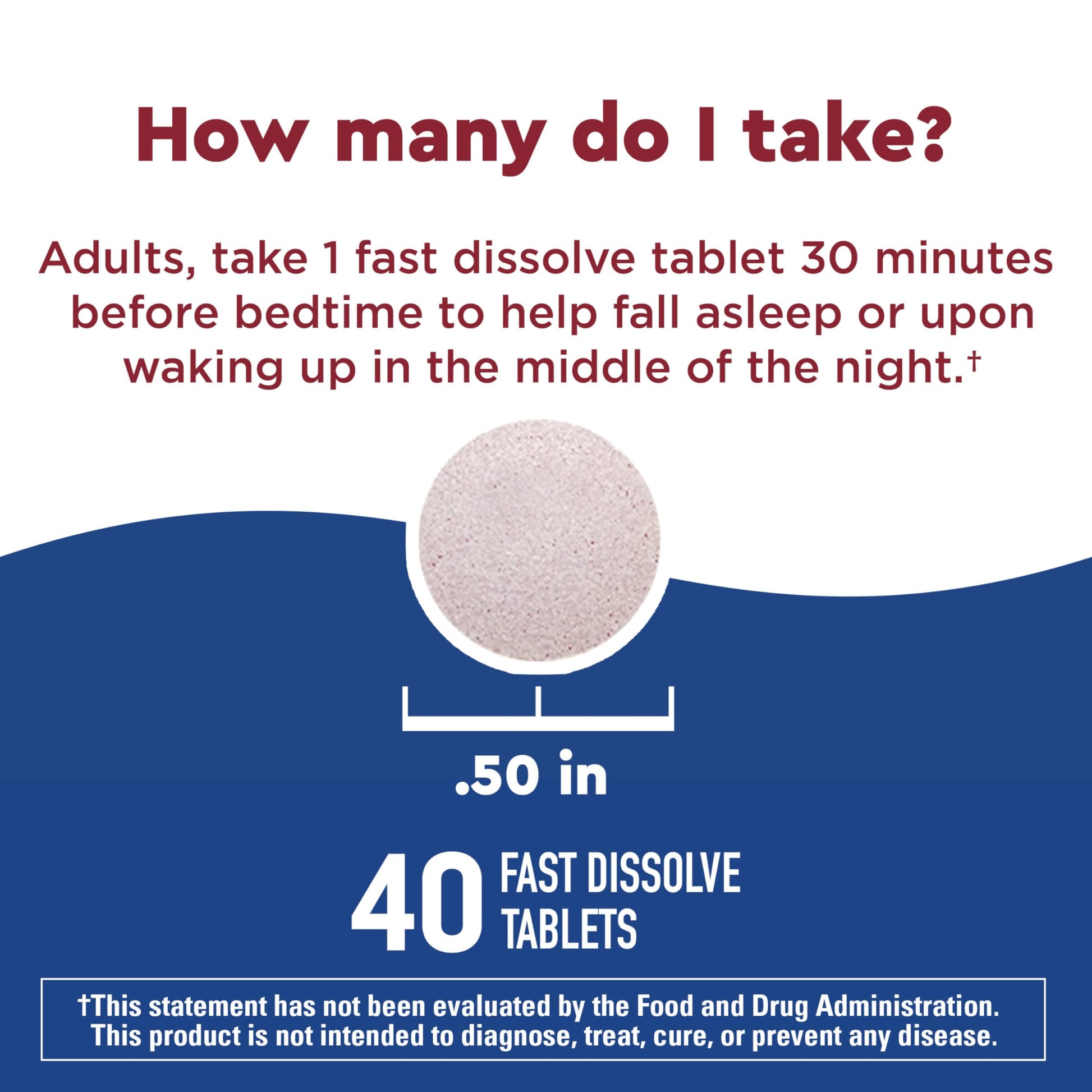 Nature Made Wellblends Back To Sleep packaging showing triple action benefits and ingredients