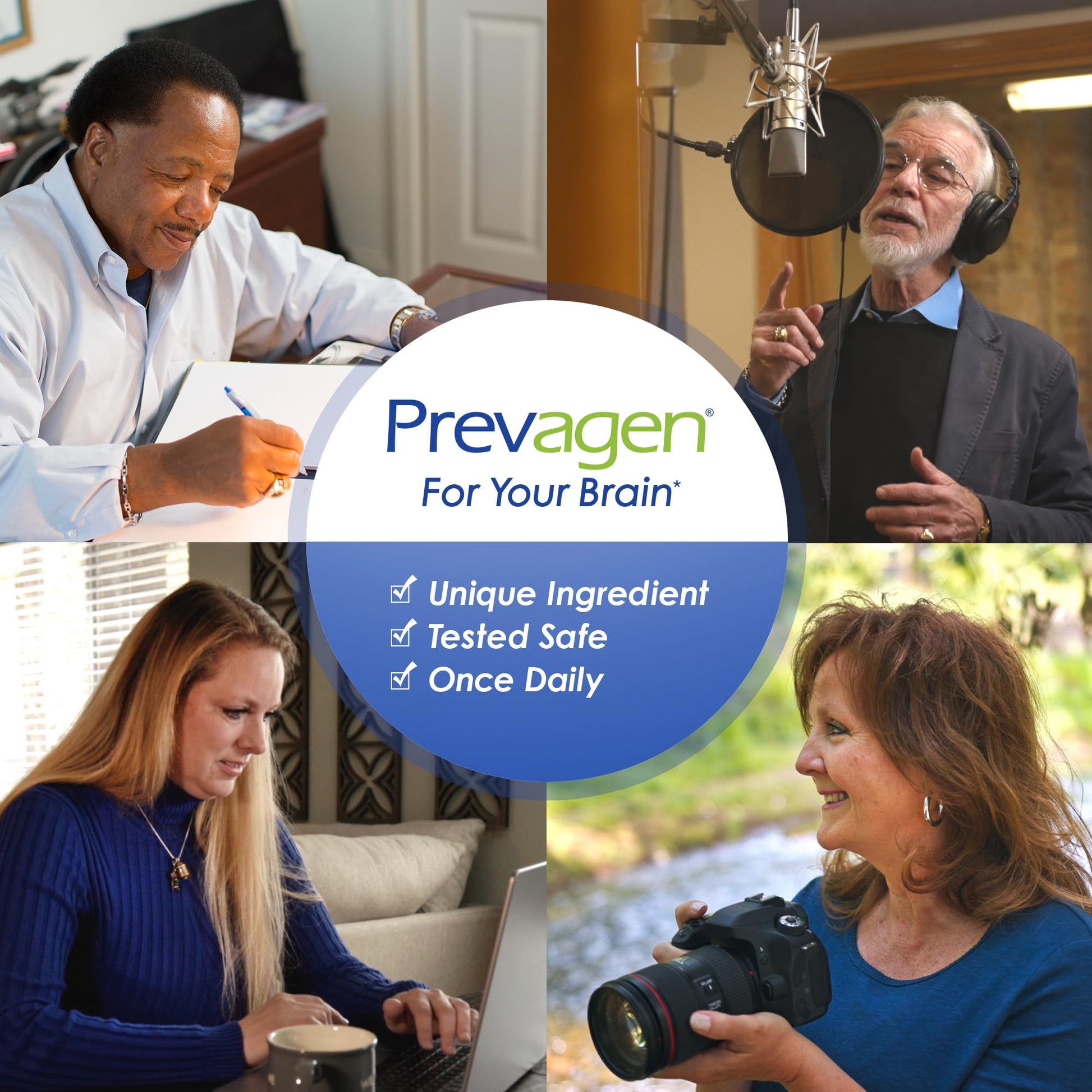Prevagen Regular Strength dietary supplement lifestyle shot
