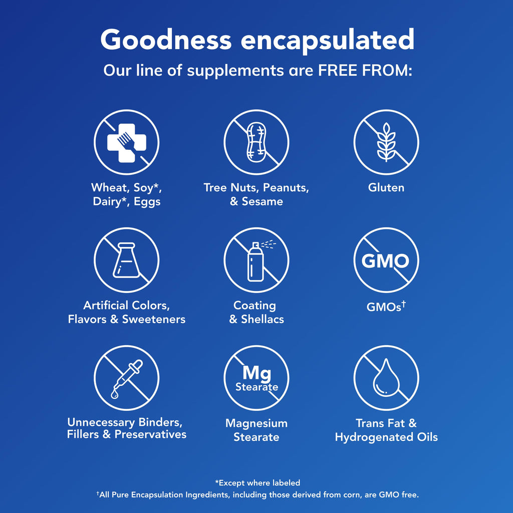 Pure Encapsulations O.N.E. Multivitamin bottle cap and safety seal details.