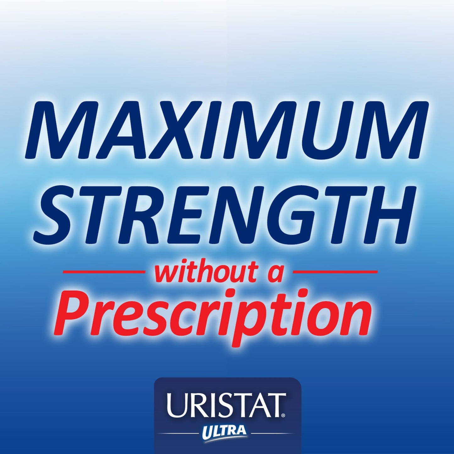Uristat Phenazopyridine Hydrochloride ninety-nine point five milligrams maximum strength tablets side view