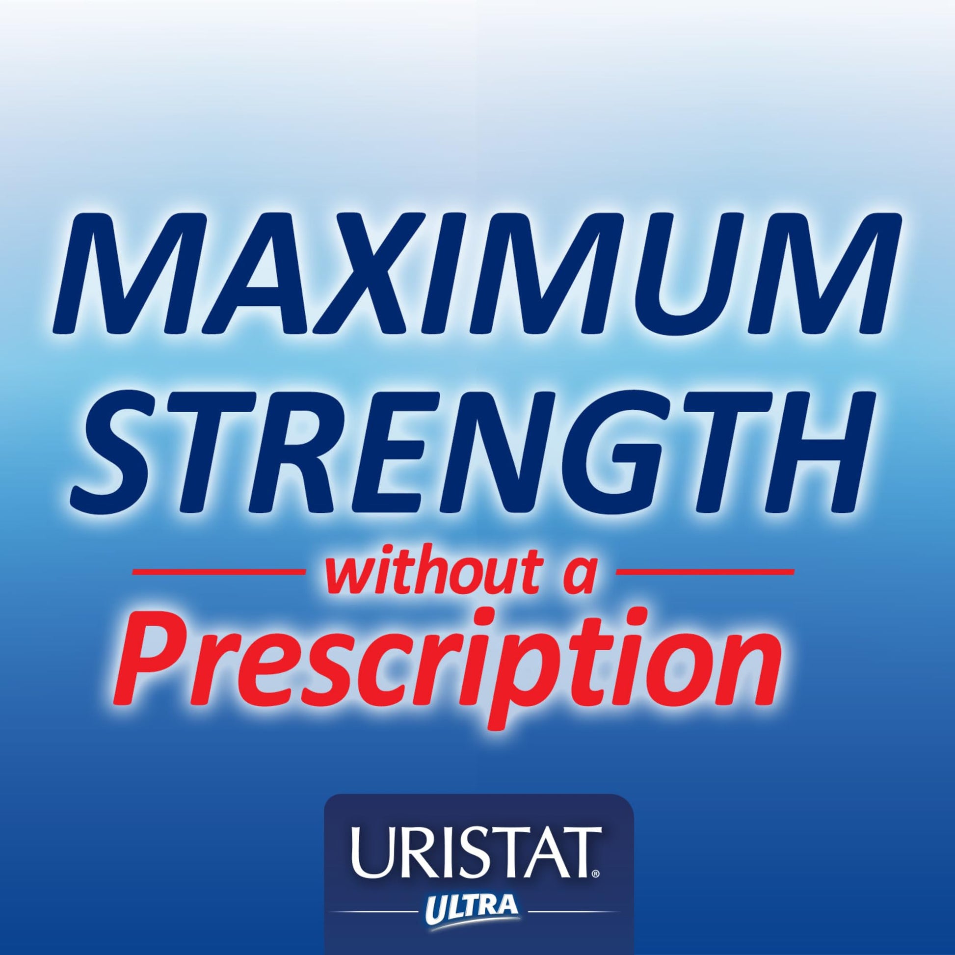 Uristat Phenazopyridine Hydrochloride ninety-nine point five milligrams maximum strength tablets side view