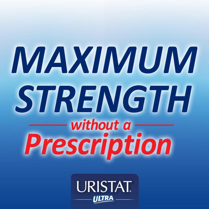 Uristat Phenazopyridine Hydrochloride ninety-nine point five milligrams maximum strength tablets side view