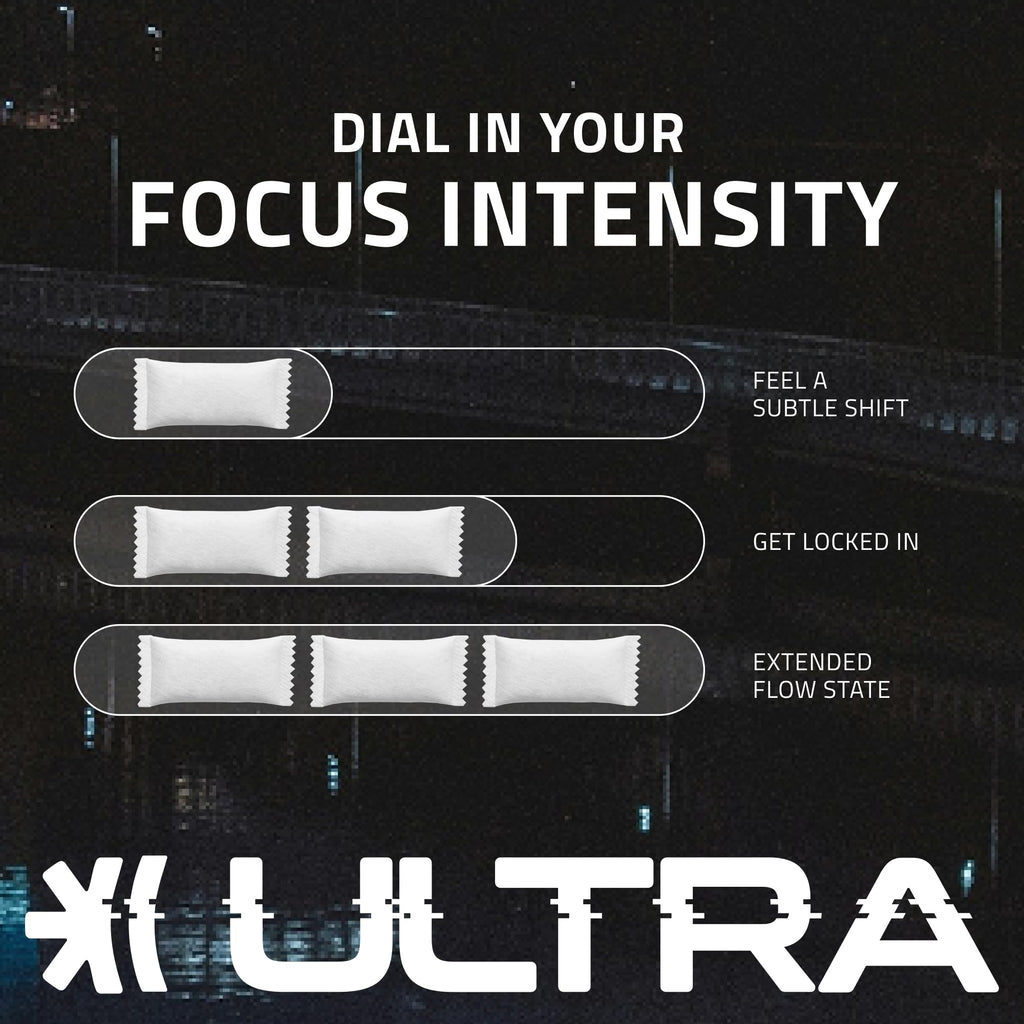 Ultra Focus Pouches variety pack display box