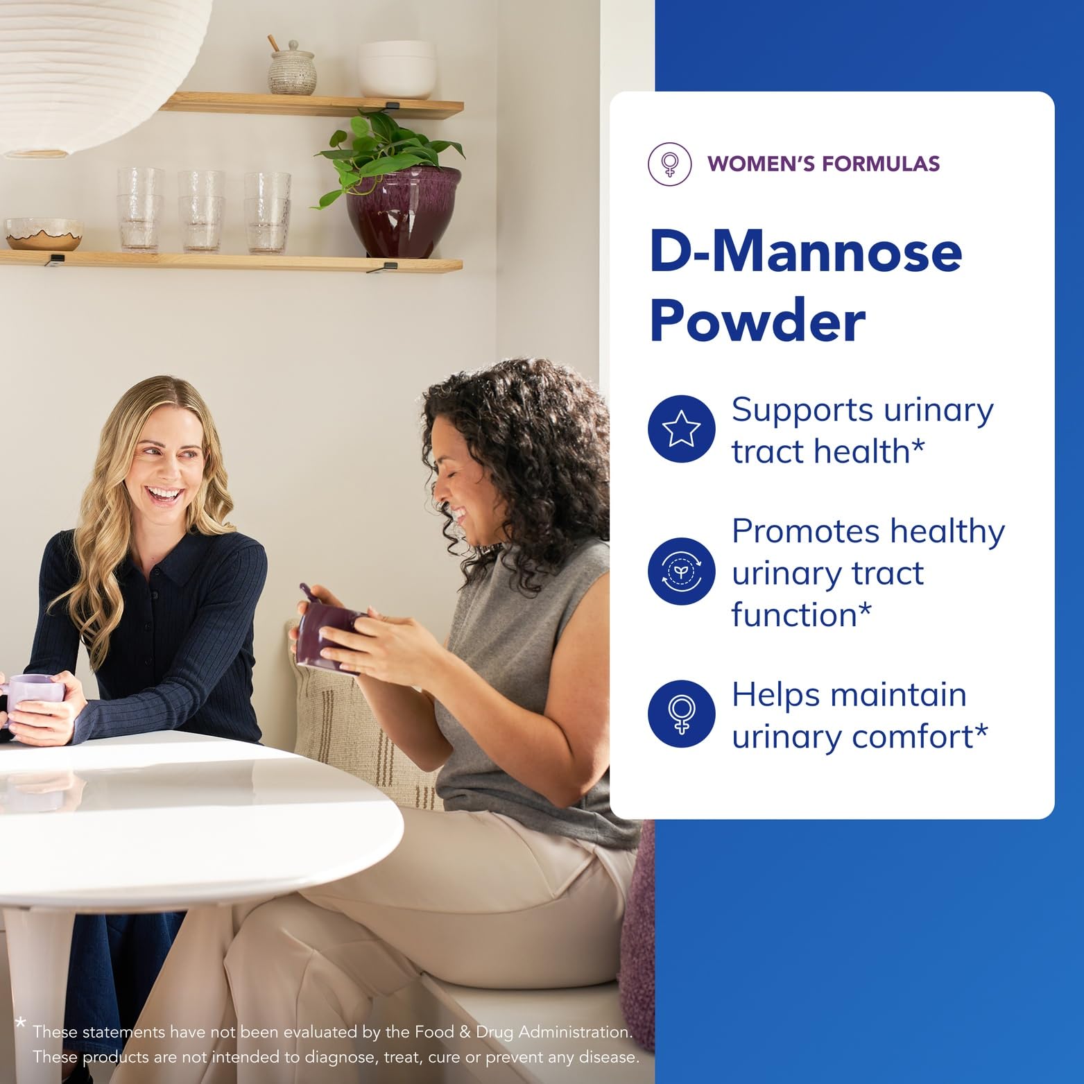 Pure Encapsulations D-Mannose Powder ingredients list and supplement facts panel