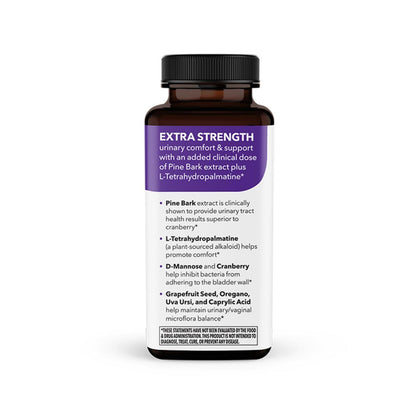 Premium vegetarian capsules of LifeSeasons Urinari-X for bladder function and microflora balance