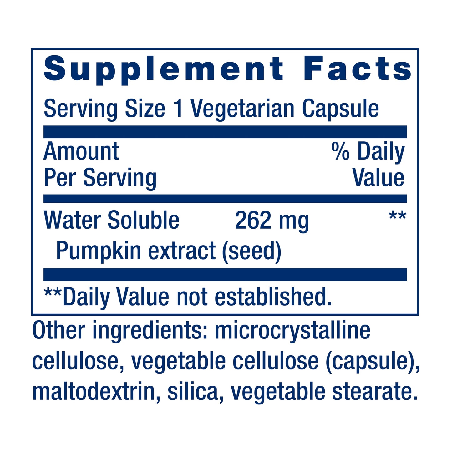 Side view of Life Extension bladder health support bottle