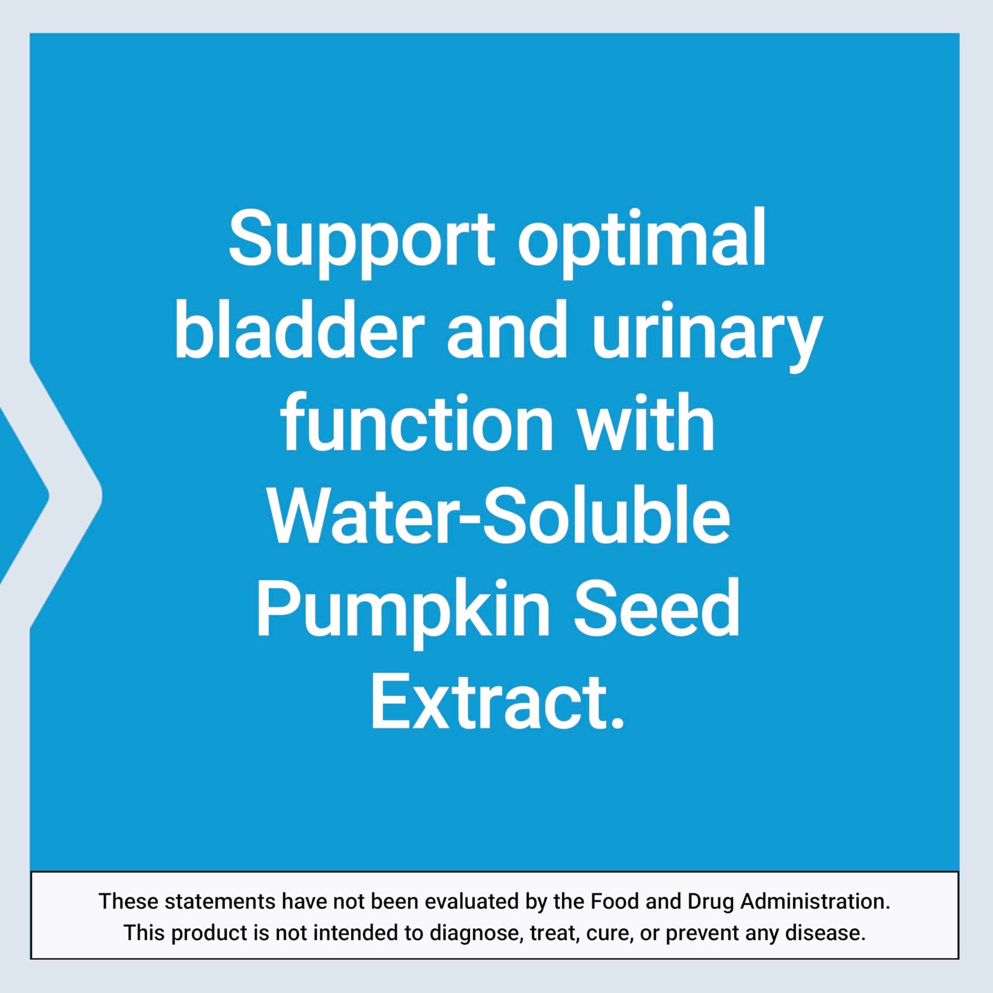 Life Extension water soluble pumpkin seed extract 262 mg bottle