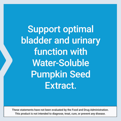 Life Extension water soluble pumpkin seed extract 262 mg bottle