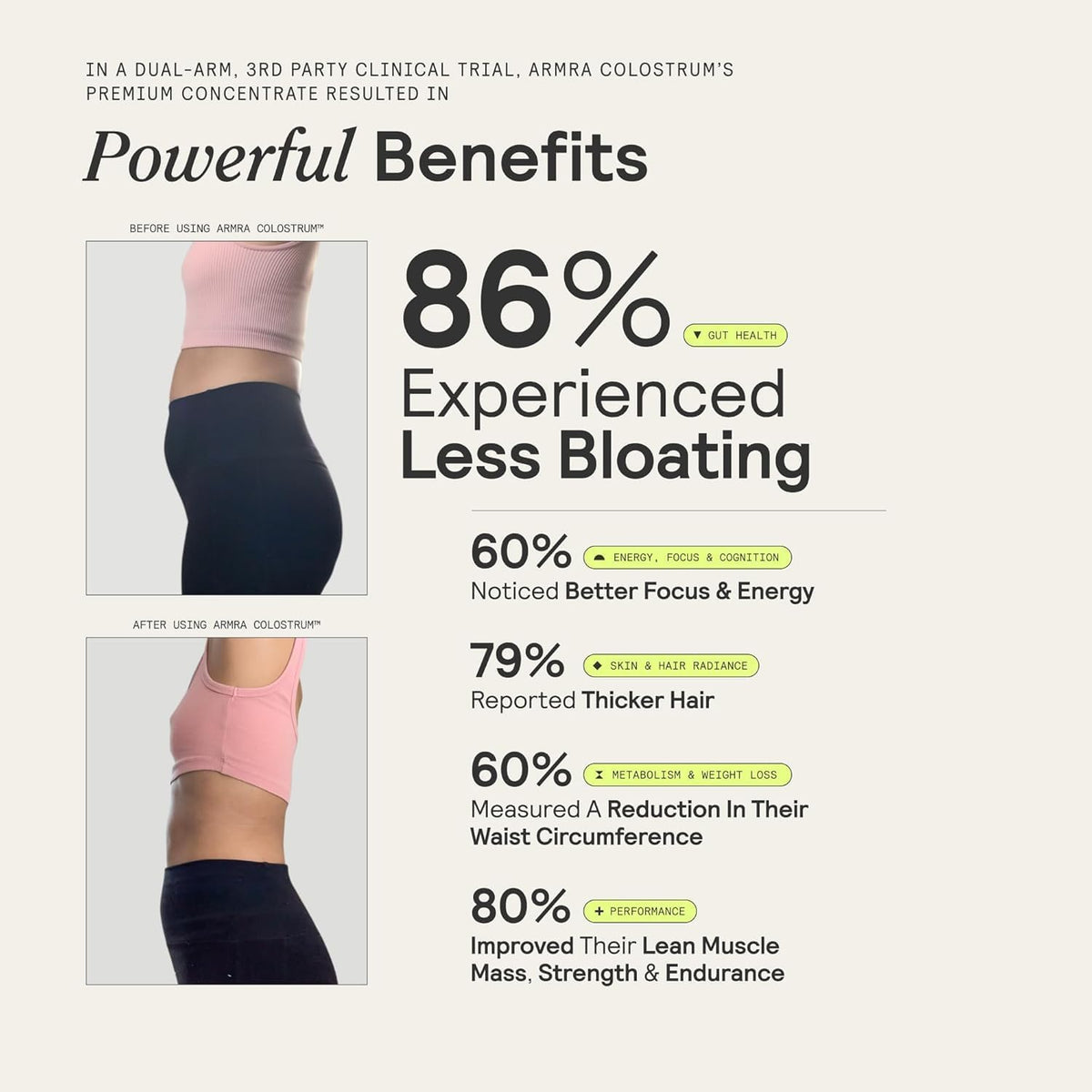 Lifestyle image highlighting gut health and immunity support benefits