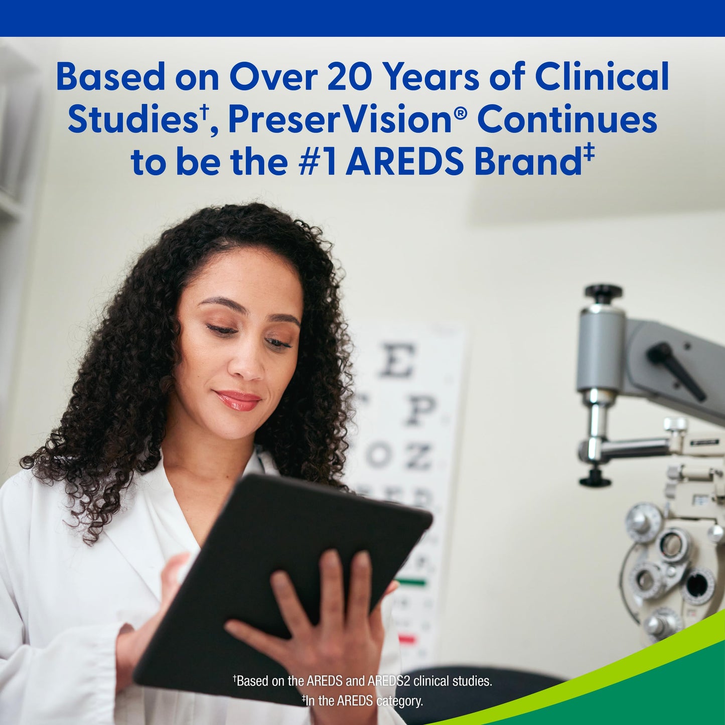 PreserVision Areds 2 eye health supplement bottle and tablets