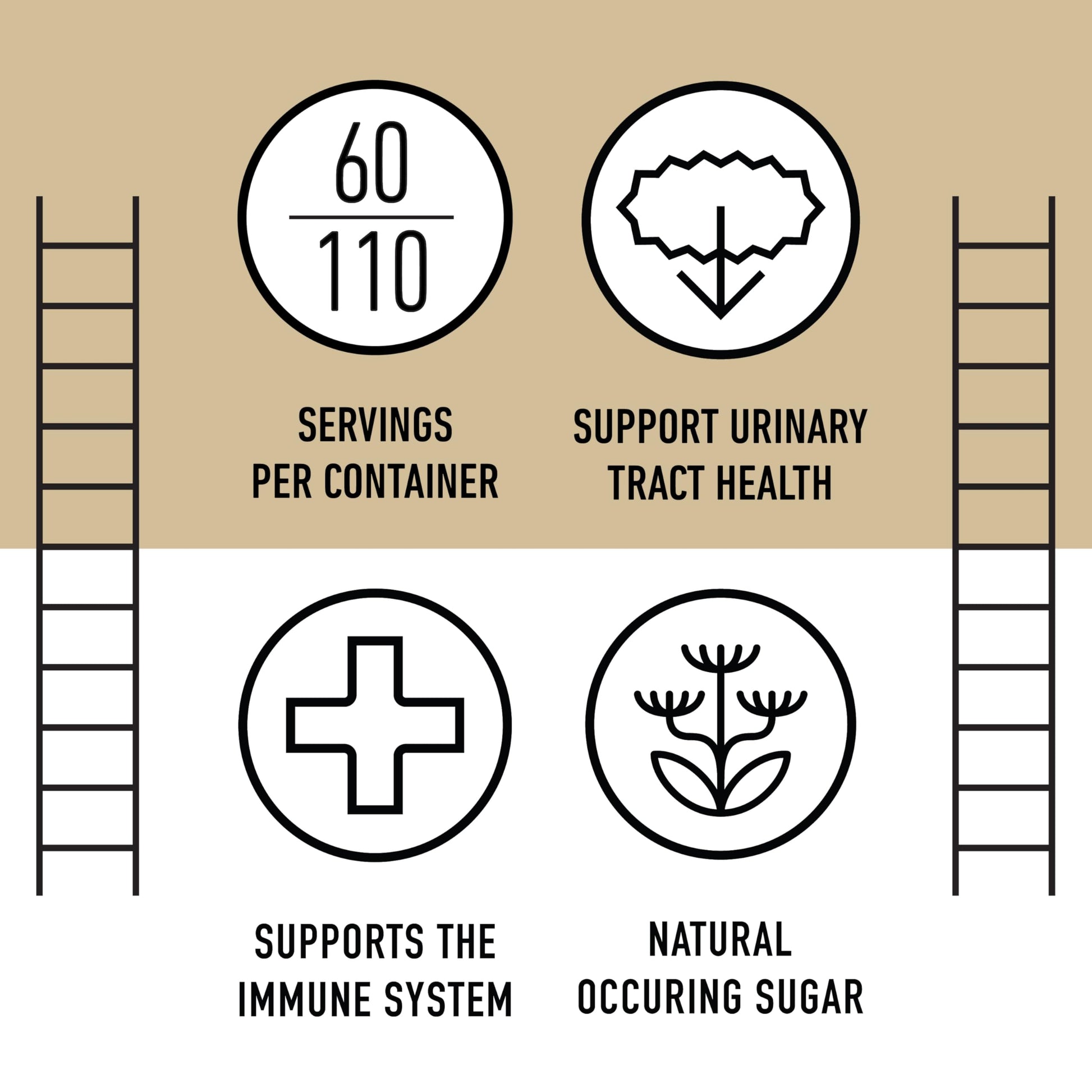 Complete Natural Products D-Mannose eight ounce packaging details