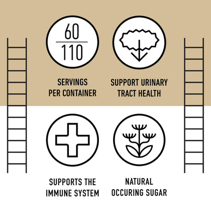 Complete Natural Products D-Mannose eight ounce packaging details