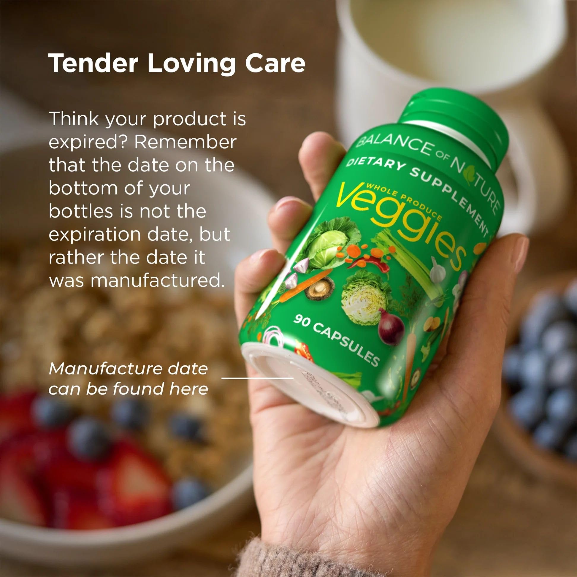 Authentic USA imported Balance of Nature dietary supplement