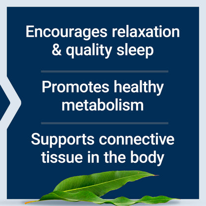 Life Extension Glycine capsule health supplement packaging