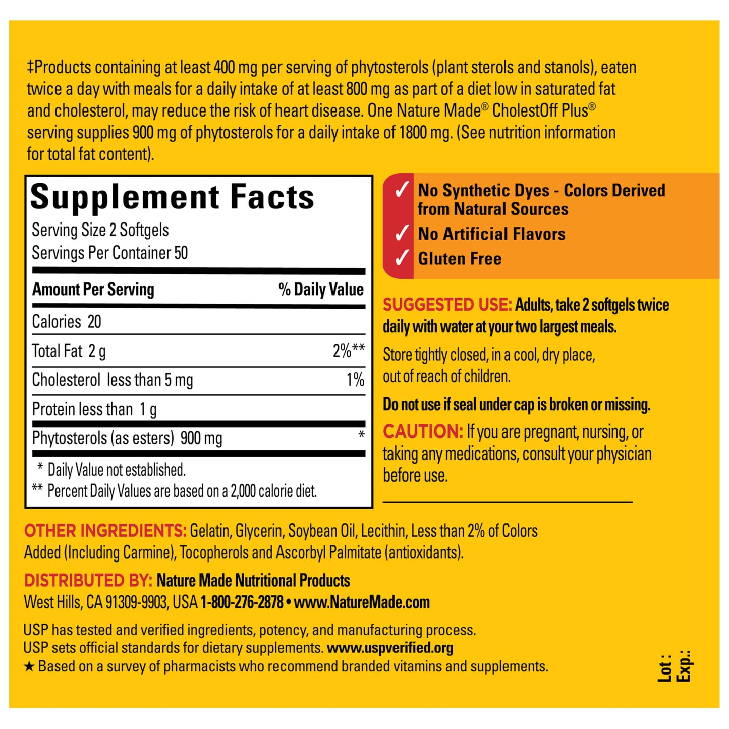 Nature Made heart care liquid softgels product packaging display illustration