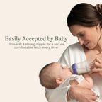 Lansinoh 8 fluid ounce bottle with NaturalWave nipple